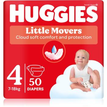 Huggies Little Movers Ultra Comfort jednorazové plienky Jumbo 7-18 kg 50 g
