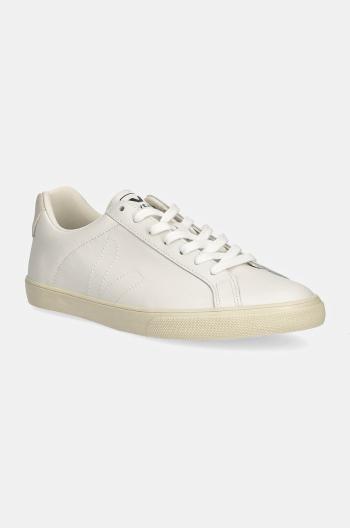 Kožené tenisky Veja Esplar Leather biela farba