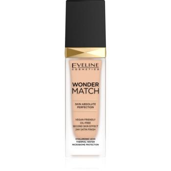 Eveline Cosmetics Wonder Match dlhotrvajúci tekutý make-up s kyselinou hyalurónovou odtieň 16 Light Beige 30 ml