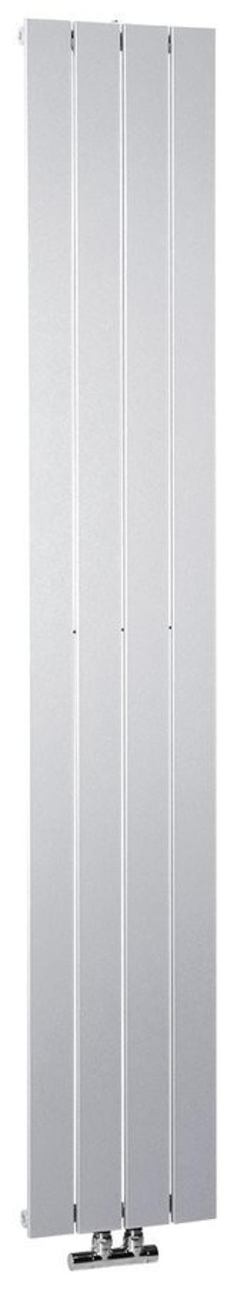 SAPHO - COLONNA vykurovacie teleso 298x1800, metalická strieborná IR143