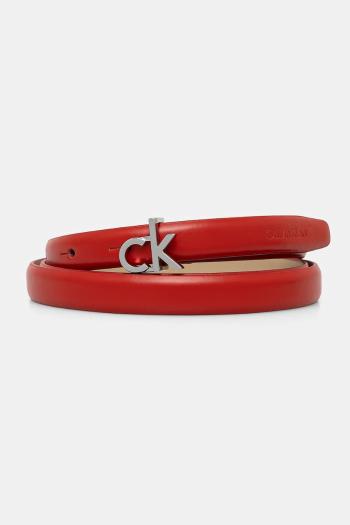 Opasok Calvin Klein dámsky, červená farba, K60K612932
