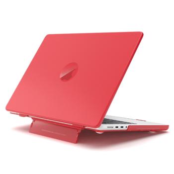 FROST Obal pre Macbook Air 13 (M2 / M3 / M4) A2681 / A3113 / A3240 červený