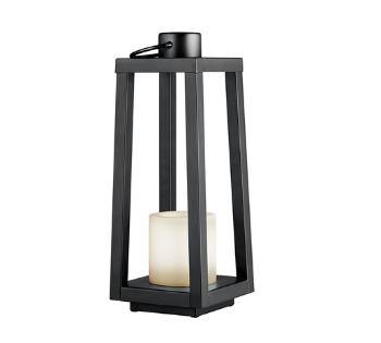LED stolová lampa Reality Loja čierna R55176132