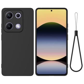 RUBBER Ochranný kryt pre Xiaomi Redmi Note 14S čierny