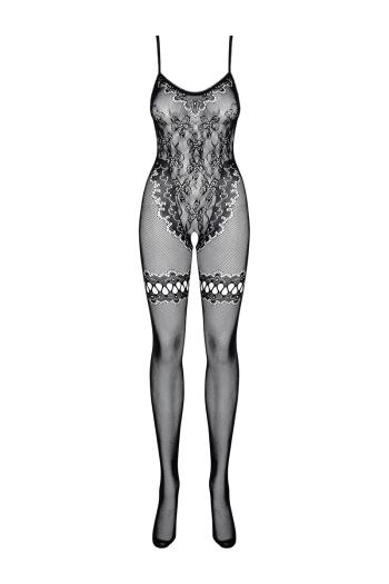 Čierne bodystockings F213