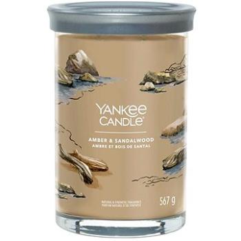 YANKEE CANDLE Signature 2 knoty Amber & Sandalwood 567 g (5038581143477)