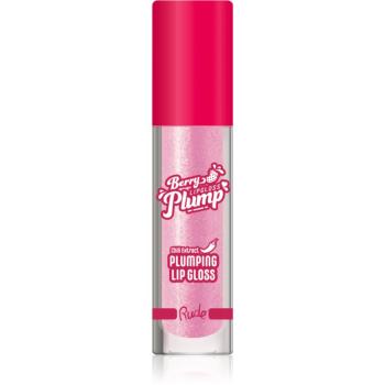 Rude Cosmetics Berry Plump hydratačný lesk na pery pre objem odtieň Pink Sugar 4 g