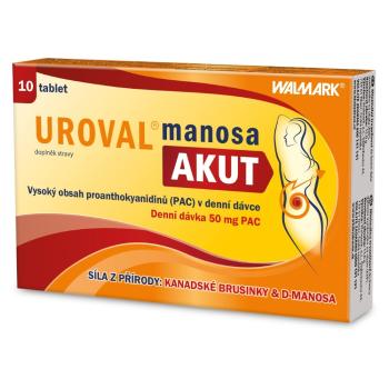 UROVAL manosa AKUT 10 tabliet