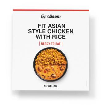 GYMBEAM Fit kuracie s ryžou na ázijský spôsob ready to eat 420 g