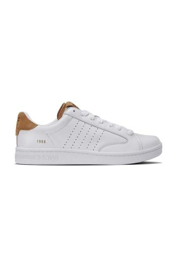 Kožené tenisky K-Swiss LOZAN KLUB LTH 07263.987.M, biela farba