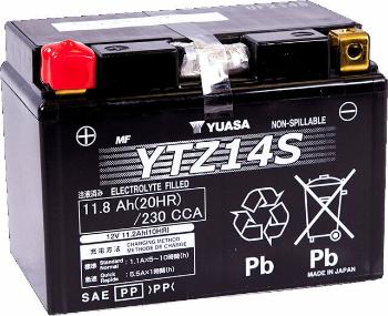 Yuasa Battery YTZ14S Moto batéria