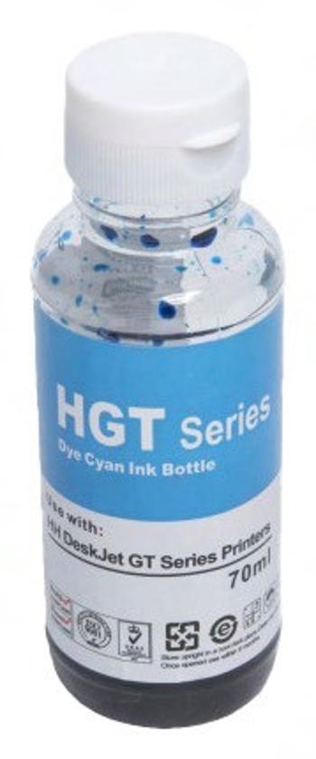 HP M0H54AE - kompatibilná cartridge HP GT52, azúrová, 70ml