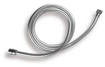 Sprchová had. plastová, strieborná, 200cm SILVER/200,0