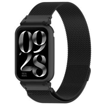 SET MILANESE Kovový obal na hodinky + remienok Xiaomi Smart Band 9 Pro čierny