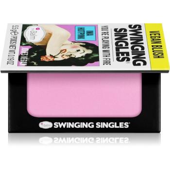theBalm Swinging Singles Blush kompaktná lícenka odtieň Ima Hotpink 5.5 g