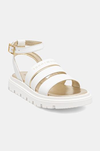 Detské sandále Tommy Hilfiger biela farba, T4A2-33798