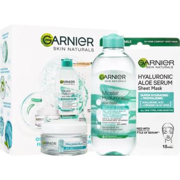 Garnier Skin Naturals Hyaluronic Aloe darčeková sada pre intenzívnu hydratáciu pleti