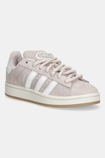Semišové tenisky adidas Originals Campus 00S W ružová farba, JP6193