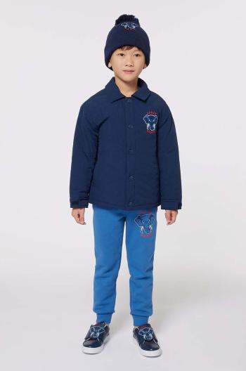 Detská bunda Kenzo Kids tmavomodrá farba, K60721