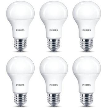 Philips LED 13 – 100 W, E27, 2700 K, matná, súprava 6 ks (929001234591)