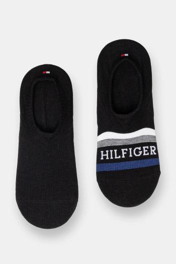 Ponožky Tommy Hilfiger 2-pak pánske, čierna farba, 701232938