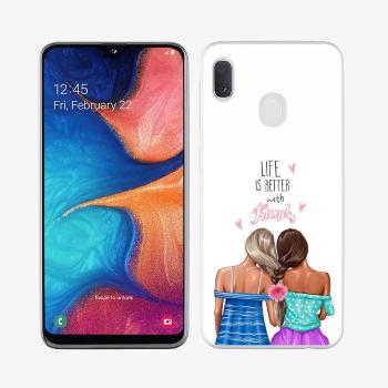 PROTEMIO MY ART Ochranný obal Samsung Galaxy A20e FRIENDS (060)