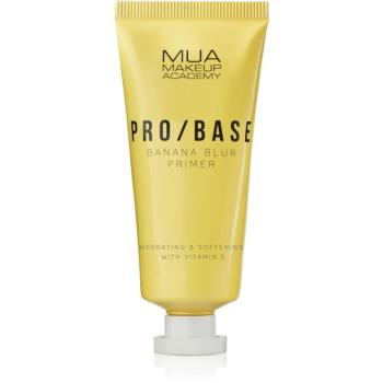 MUA Makeup Academy PRO/BASE Banana Blur hydratačná podkladová báza pod make-up 30 ml