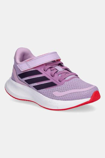 Detské tenisky adidas RUNFALCON 5 fialová farba, JQ5609