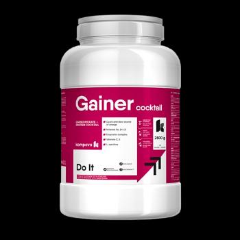 KOMPAVA Gainer koktail jahoda 2500 g