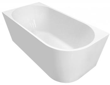 AQUALINE - TIBERA L rohová stojaca vaňa 170x80cm, biela E1026