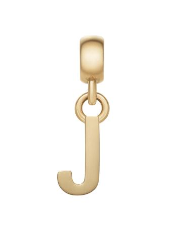 Daniel Wellington Pozlátený prívesok písmeno "J" Charms DW00400493