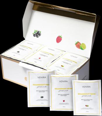 VENIRA Premium kolagénový drink, mix príchutí 30 x 10.8 g