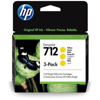 HP 3ED79A č. 712 žltá multipack