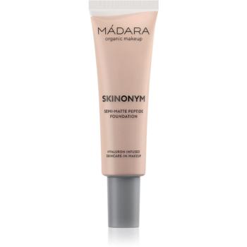 Mádara Skinonym Semi-Matte Peptide dlhotrvajúci make-up s peptidmi odtieň Rose Ivory 30 30 ml