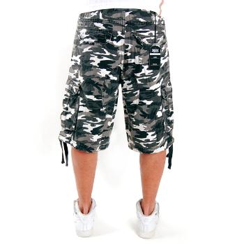 2-Pac Enemy Cargo Shorts White Camo - 34
