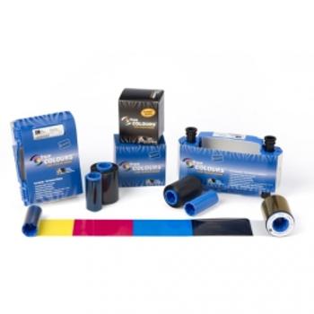 ZEBRA 800011-140 TTR tape ZXP1 YMCKO color pro potisk 100 karet