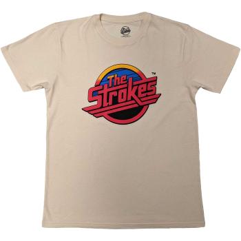 The Strokes tričko Red Logo Natural S