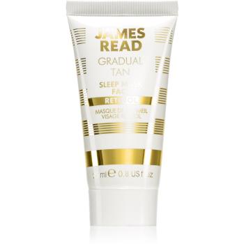 James Read Gradual Tan Sleep Mask samoolaľovacia nočná maska na tvár s retinolom 25 ml