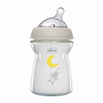 Chicco dojčenská sklo Natural Feeling neutral V001415 250 ml,CHICCO Fľaša dojčenská sklo Natural Feeling 250 ml neutral 0m+