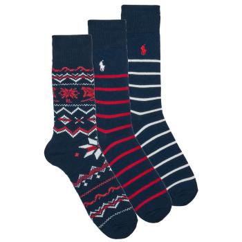 Polo Ralph Lauren  DOWNHILL SKR-CREW SOCK-GIFT BOX  Vysoké ponožky Viacfarebná