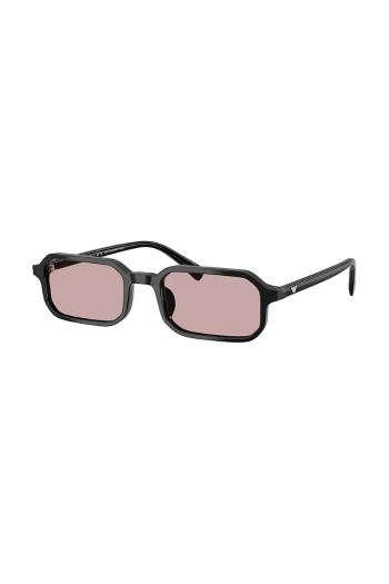 Slnečné okuliare Emporio Armani pánske, čierna farba, 0EA4253U