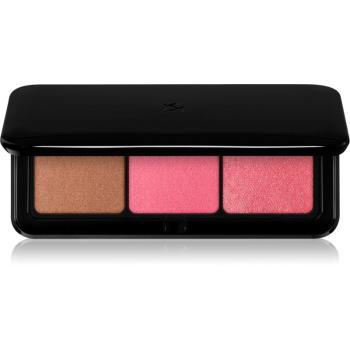 KIKO Milano Multi Finish Trio bronzer a lícenka odtieň 03 - Pink 7 g
