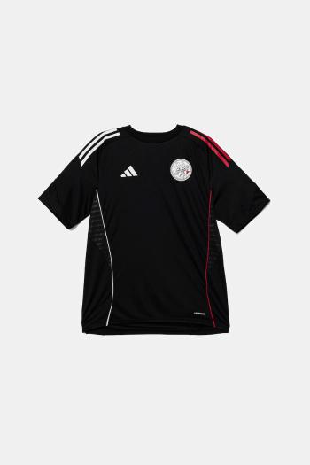 Detské tričko adidas Performance AJAX čierna farba, s potlačou, JP1747