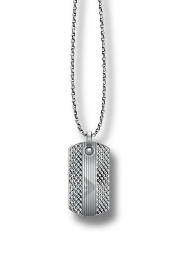 Emporio Armani Pánsky náhrdelník z ocele Eagle Logo EGS3149040