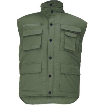 CERVA TRITON Pánská vesta, khaki, velikost XXXL