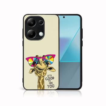 MY ART Ochranný kryt pre Xiaomi Redmi Note 13 GIRAFFE (180)