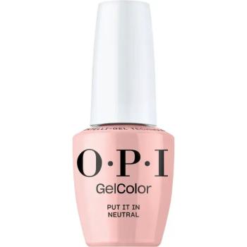 OPI Gélový lak na nechty GelColor 15 ml Put it in Neutral