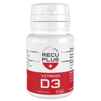 RECUPLUS Vitamín D3, 90 tabliet