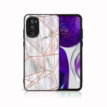 MY ART Ochranný obal pre Motorola Moto G62 5G PINK MARBLE (143)