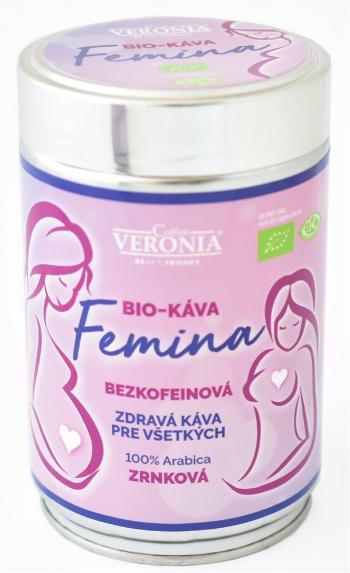 VERONIA FEMINA BEZKOFEINOVA BIO 250G ZRNKOVA KAVA